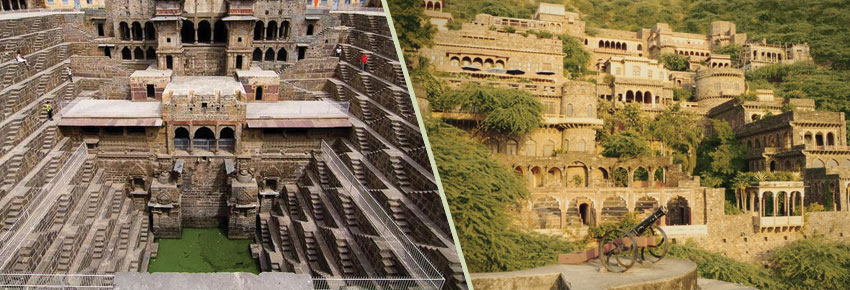 Jaipur Bhangarh Abhaneri Sightseeing Tour Packages