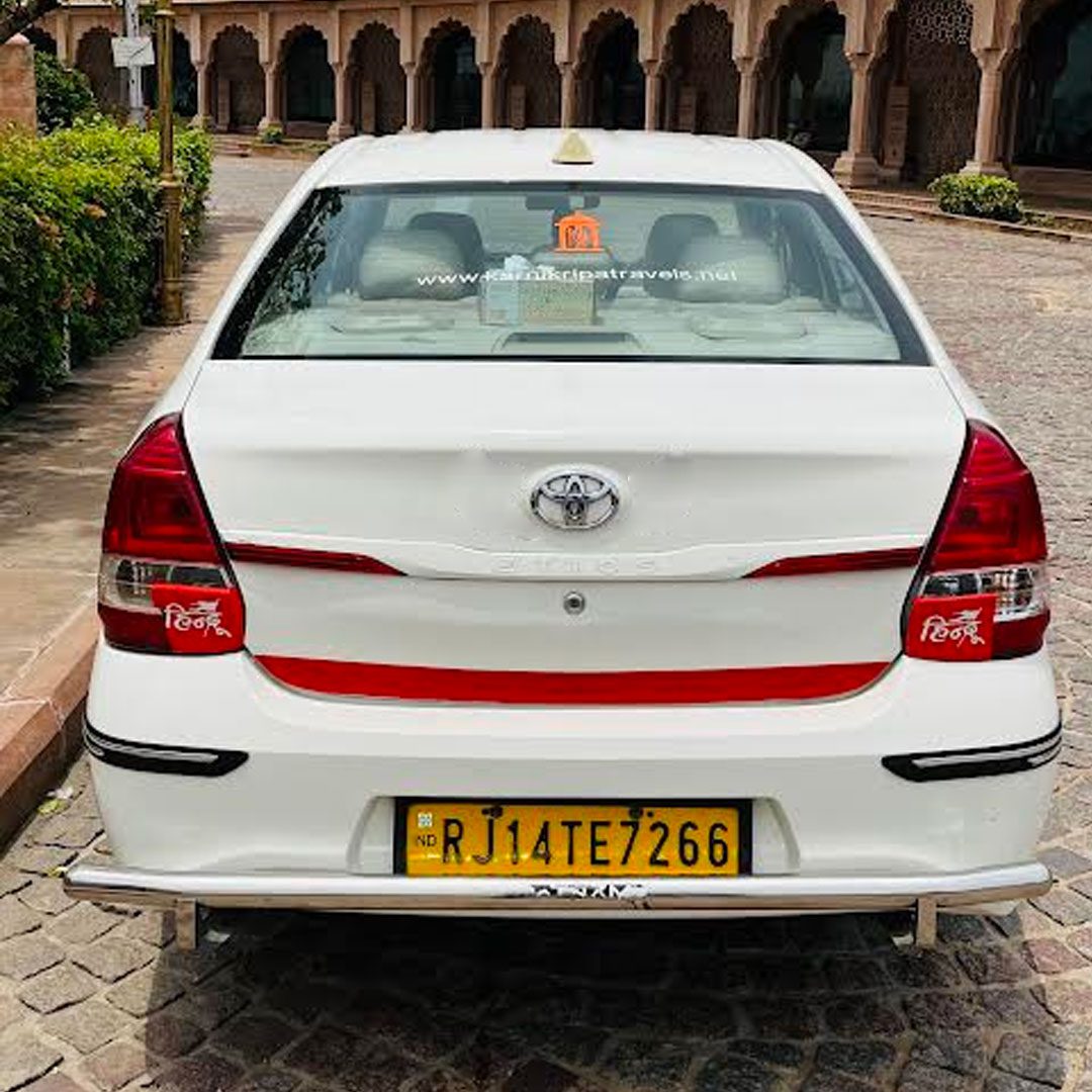 Hire Toyota Etios in Jaipur